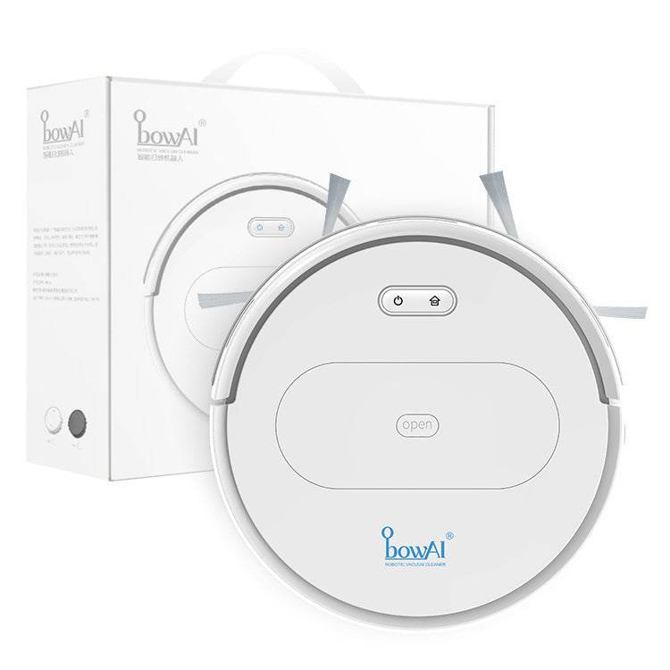 Automatic Robotic Vacuum Cleaner Home Smart Sweeping Mopping Low Noise Machine Automatic refill version in white chinese packaging (app can be connected)