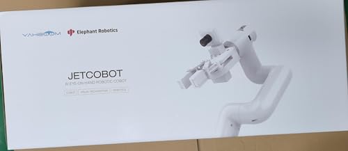 Yahboom Jetson Nano 4GB Collaborative Robot Arm Programmable ROS OpenCV for Mechanical Engineers, 7Dof with Adaptive Gripper