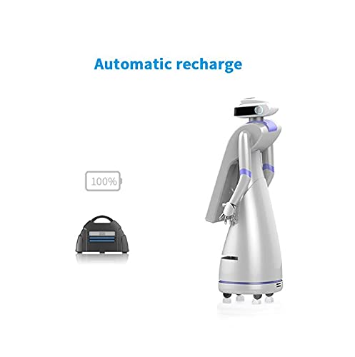 Aobo Human Size Service Robot, Hotel Reception Robot, Artificial Intelligence Robot, Used for Public Areas of Hotel Shopping malls, Automatic Driving, Guidance and Voice Explanation