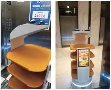 Food delivery robot Meal Dining robot Food Delivery Robot (W50) is a vivid demonstration for the implementation of AI Robotics in the catering industry.