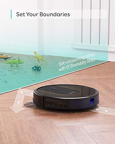 eufy L60 Robot Vacuum with Self Empty Station, Hair Detangling Technology, Up to 60 Days Hands Free Cleaning, 5,000 Pa Suction, Remove Hair, Dust