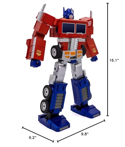 Robosen Optimus Prime Elite - Auto-Converting Programmable Transformer Robot Toy, for Transformers Fans and Enthusiasts, 16 Inc