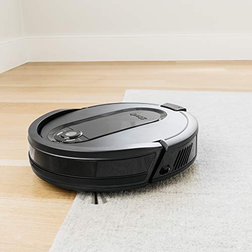 Shark PowerDetect Self-Empty Robot Vacuum with NeverStuck Technology, Auto Deep-Clean Carpets & Hardfloors, XL 60 Day Capacity HEPA Bagless Base Neutralizes Odors, for Pet Hair, Black (AV2820AE)