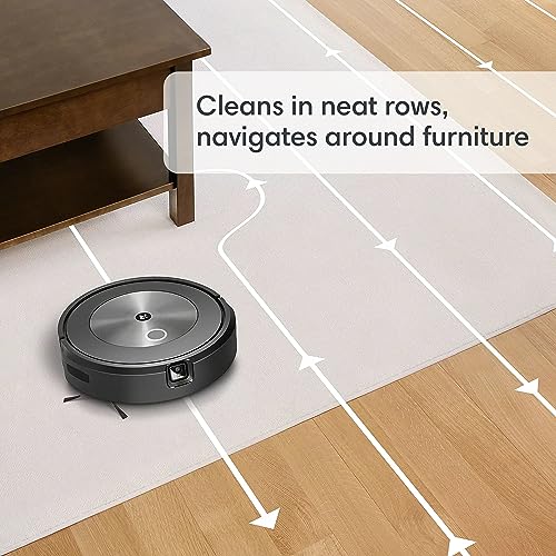 iRobot Roomba Combo j5 Robot - 2-in-1 Vacuum with Optional Mopping, Identifies & Avoids Obstacles Like Pet Waste & Cords, Clean by Room with Smart Mapping, Works with Alexa, Ideal for Pet Hair