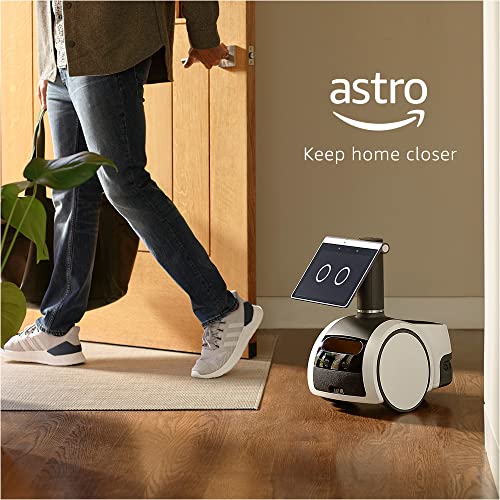 Household robot for home monitoring, with Alexa, Includes a Ring Home Trial