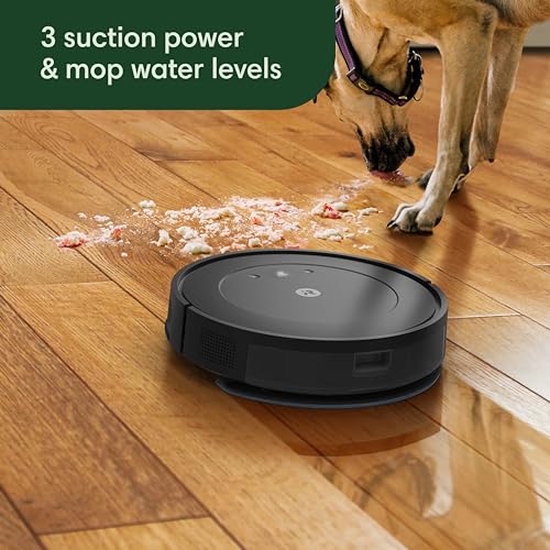 iRobot Roomba Robot Vacuum and Mop Combo (Y0140) - Vacuums and mops, Easy to use, Power-Lifting Suction, Multi-Surface Cleaning, Smart Navigation Cleans in Neat Rows, Self-Charging, Works with Alexa