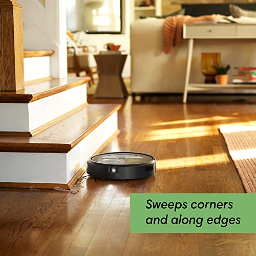 iRobot Roomba Combo j5 Robot - 2-in-1 Vacuum with Optional Mopping, Identifies & Avoids Obstacles Like Pet Waste & Cords, Clean by Room with Smart Mapping, Works with Alexa, Ideal for Pet Hair