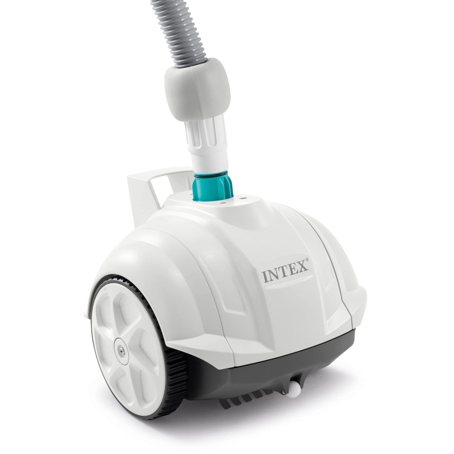 Intex 28001E Above Ground Pool Automatic Pool Cleaner Pressure Side Vacuum Cleaner with 24 Foot 7 Inch Hose Pools Only w/a 1.5 Inch Fitting