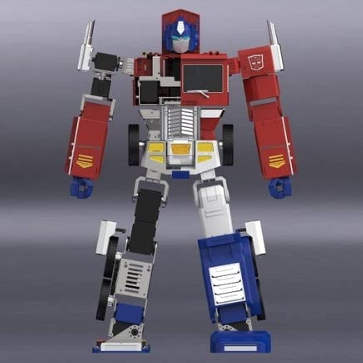 Robosen Flagship optimus prime - Auto transforming toys, collector's edtion, remote App control, programmable toys, voice interaction- Transformers toys