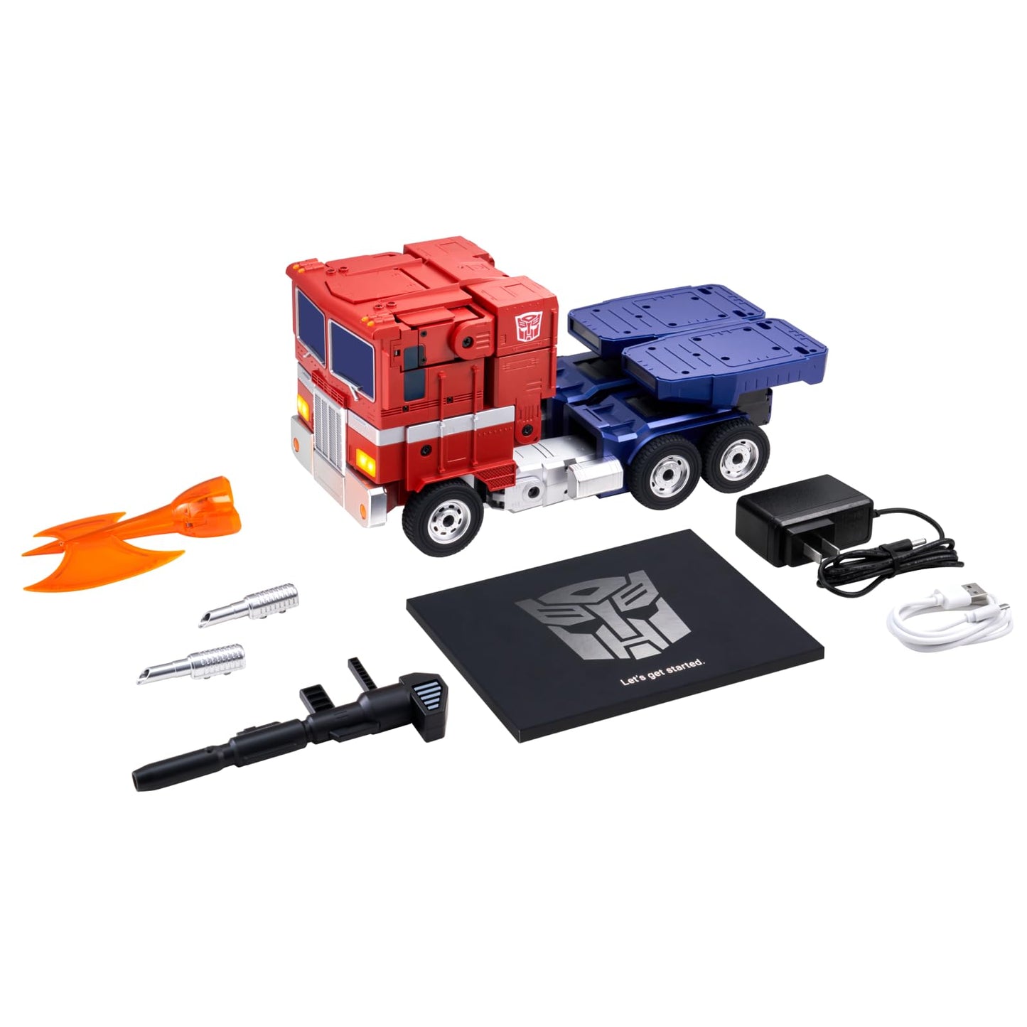 Robosen Optimus Prime Elite - Auto-Converting Programmable Transformer Robot Toy, for Transformers Fans and Enthusiasts, 16 Inc