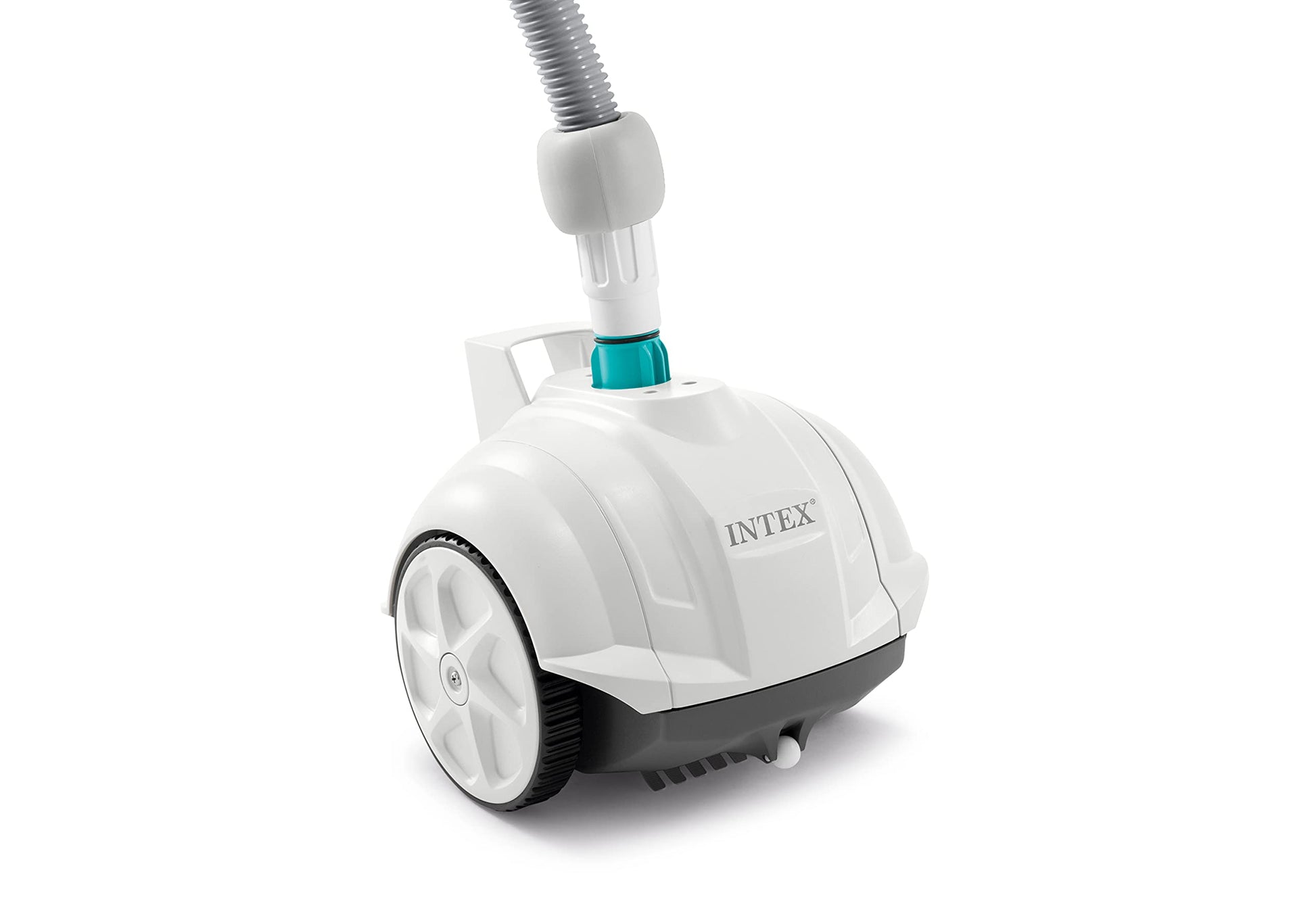 Intex 28001E Above Ground Pool Automatic Pool Cleaner Pressure Side Vacuum Cleaner with 24 Foot 7 Inch Hose Pools Only w/a 1.5 Inch Fitting