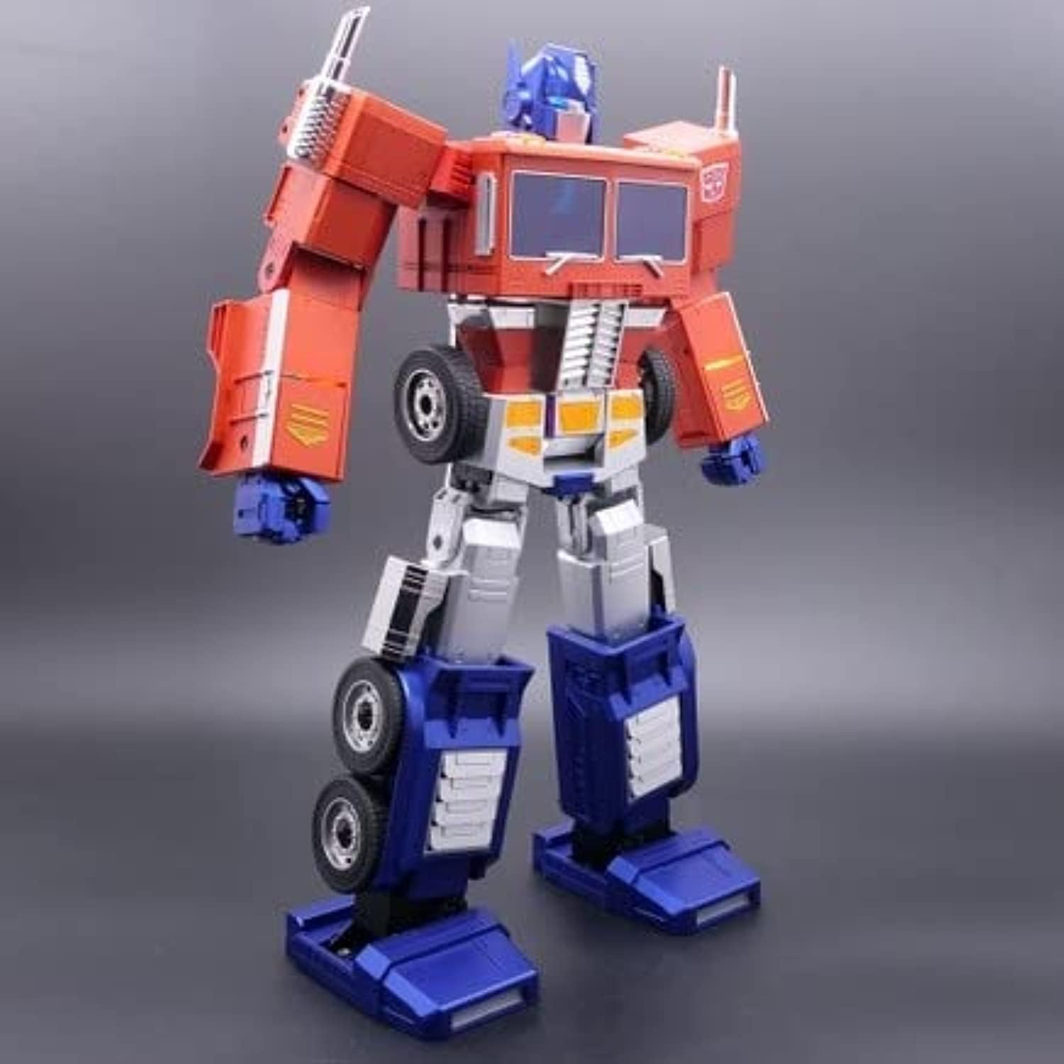 Robosen Flagship optimus prime - Auto transforming toys, collector's edtion, remote App control, programmable toys, voice interaction- Transformers toys