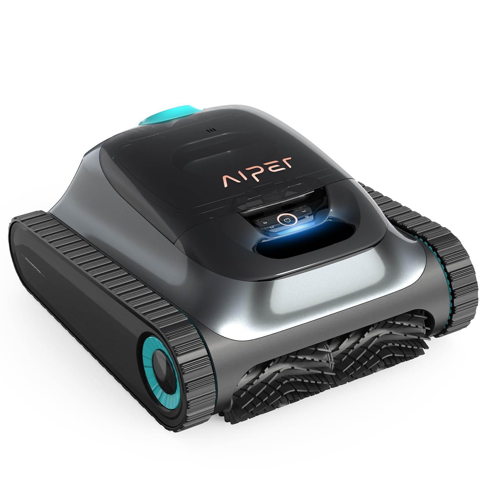 AIPER Scuba S1 Cordless Robotic Cleaner, Smart Navigation for Inground Pools up to 1,600 Sq.ft, Wall and Waterline Cleaning Vacuum Default Title