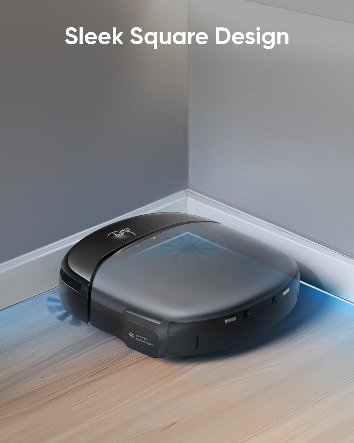 eufy S1 with All-in-One Station, HydroJet Robot Vacuum and Mop Combo, 8,000 Pa Suction, Smart Obstacle Avoidance, Multi-Level Mapping, Mop Auto-Retraction, Perfect for Pet Hair