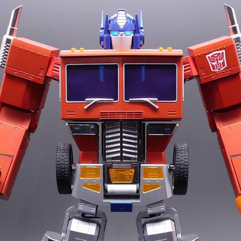 Robosen Flagship optimus prime - Auto transforming toys, collector's edtion, remote App control, programmable toys, voice interaction- Transformers toys