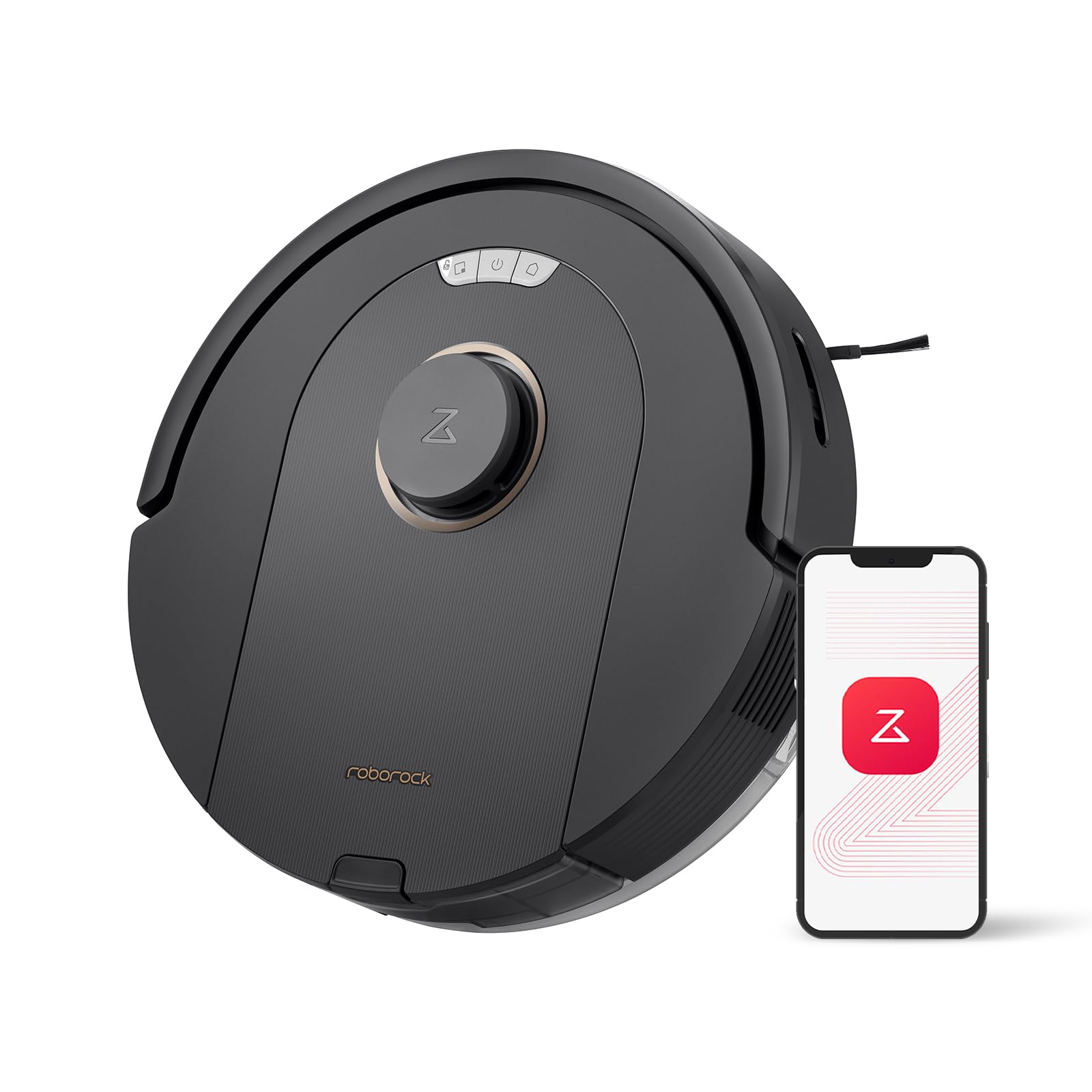 roborock Q5 Pro Robot Vacuum and Mop Combo, 5500Pa Suction, DuoRoller Brush, LiDAR Navigation, Robotic Vacuum Cleaner with 240 min Runtime, Smart No-Go Zone, Perfect for Pet Hair Q5 Pro