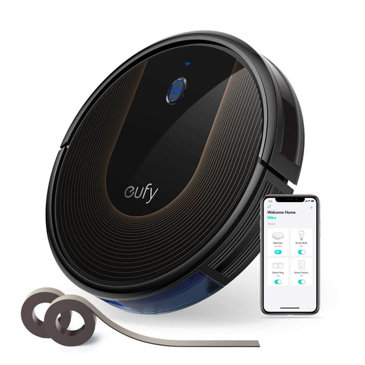 eufy L60 Robot Vacuum with Self Empty Station, Hair Detangling Technology, Up to 60 Days Hands Free Cleaning, 5,000 Pa Suction, Remove Hair, Dust