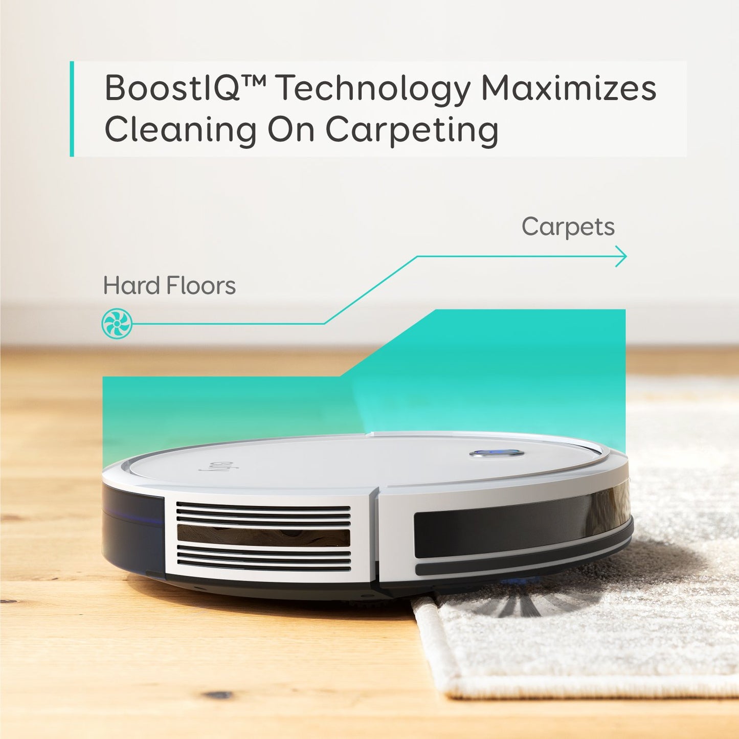 eufy L60 Robot Vacuum with Self Empty Station, Hair Detangling Technology, Up to 60 Days Hands Free Cleaning, 5,000 Pa Suction, Remove Hair, Dust