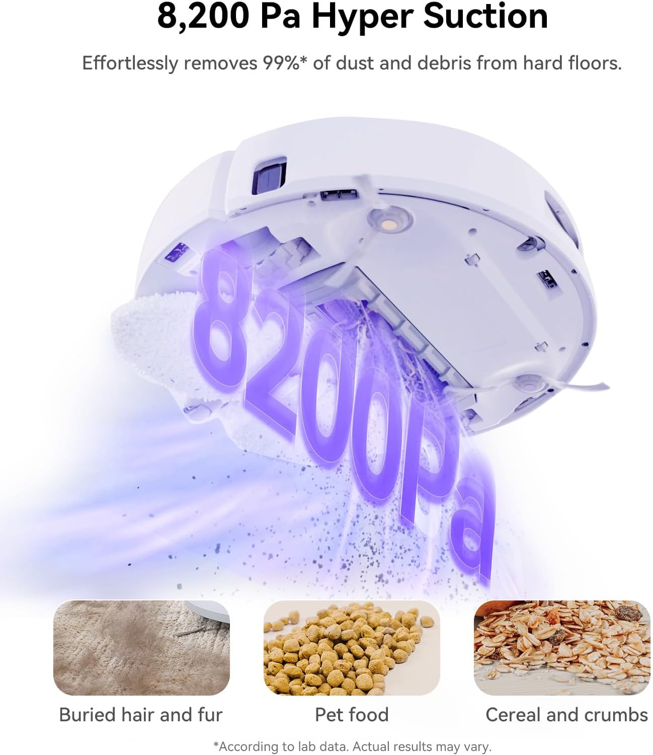 Narwal Freo X Ultra Robot Vacuum and Mop Combo, 8200Pa Robot Mop & Vacuum, Auto Mop Drying/Washing, Self-Empty, Zero-Tangling, DirtSense™, Maintenance-Free Base Station, Self-Contained Dust Processing