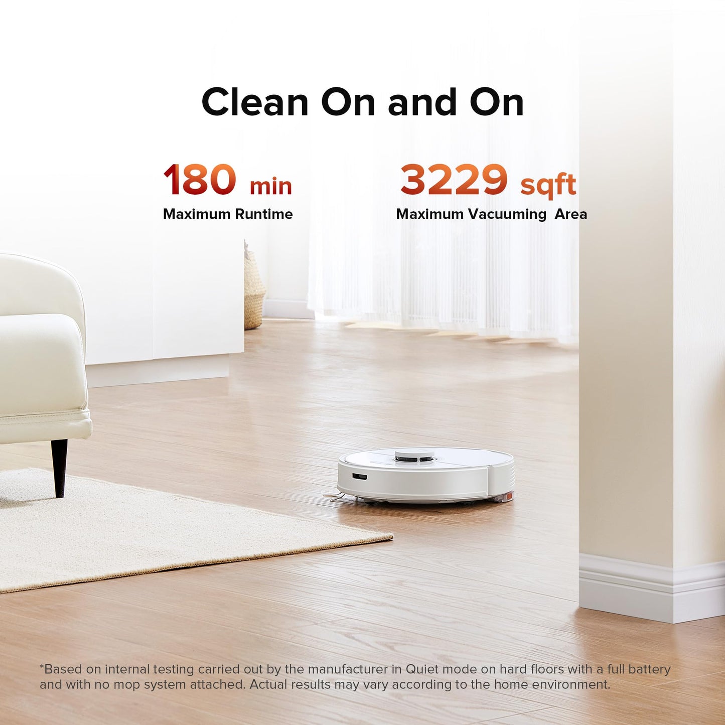 roborock Q7 Max Robot Vacuum and Mop, 30-Level Adjustable Water Flow, 4200Pa Suction, PreciSense LiDAR Navigation, No-Go & No-Mop Zones, 3D Mapping, App & Voice Control, Ideal for Pet Hair