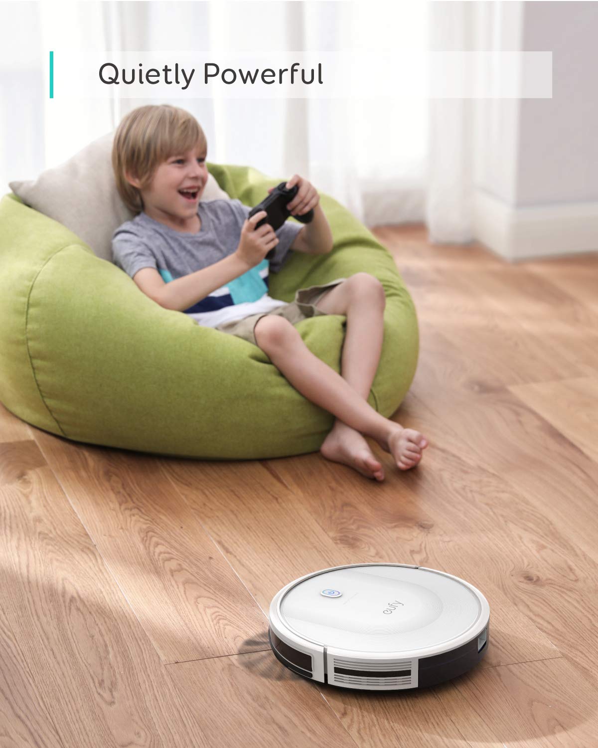 eufy L60 Hybrid Robot Vacuum with Self Empty Station, Hair Detangling Technology, Up to 60 Days of Hands Free Cleaning, Ultra Strong 5,000 Pa Suction to Remove Hair, Dust, Mop Pad