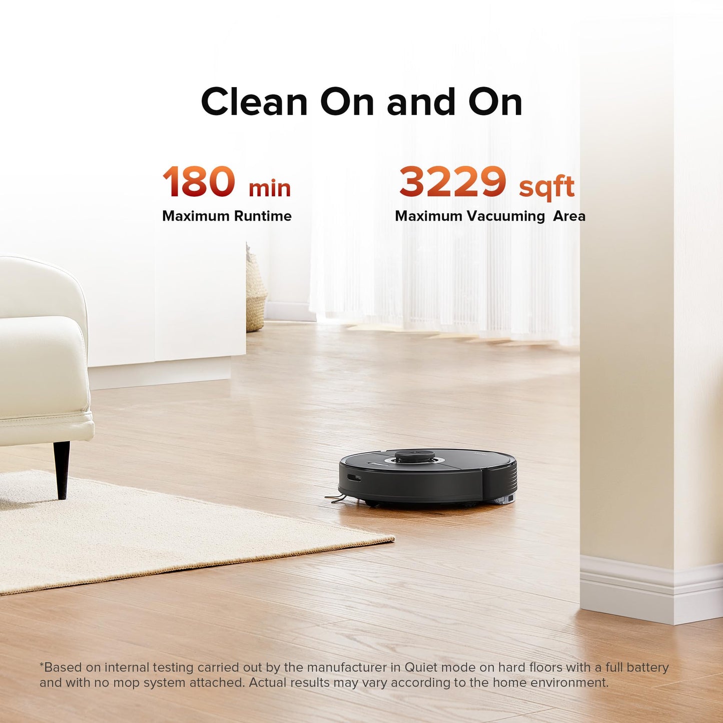 roborock Q7 Max Robot Vacuum and Mop, 30-Level Adjustable Water Flow, 4200Pa Suction, PreciSense LiDAR Navigation, No-Go & No-Mop Zones, 3D Mapping, App & Voice Control, Ideal for Pet Hair