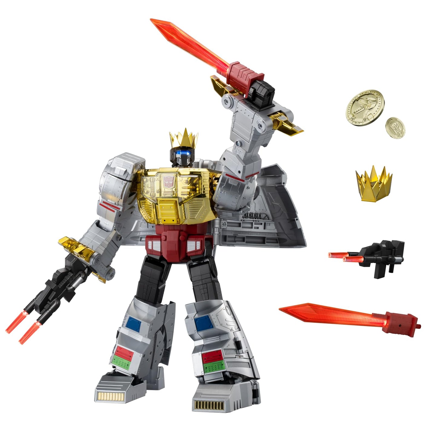 Robosen Transformers Grimlock Flagship Edition - Auto Transforming Robot, Remote App Control, Voice Interaction, Transformer Toys, Limited, 15.4 Inch