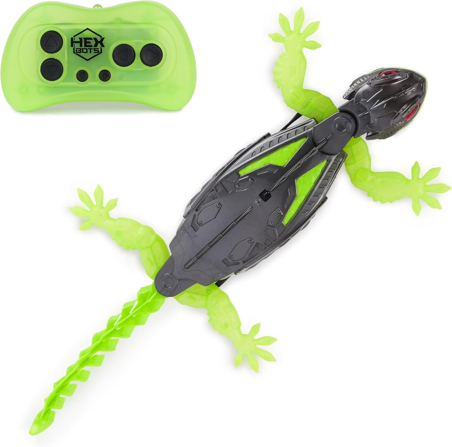 Wall Crawler Gecko, Rechargeable Remote Control Robot Kids Toys, Climbs up Walls for Prank Toys & Games, RC Robot Toys for Boys & Girls Ages 4 & Up Default Title