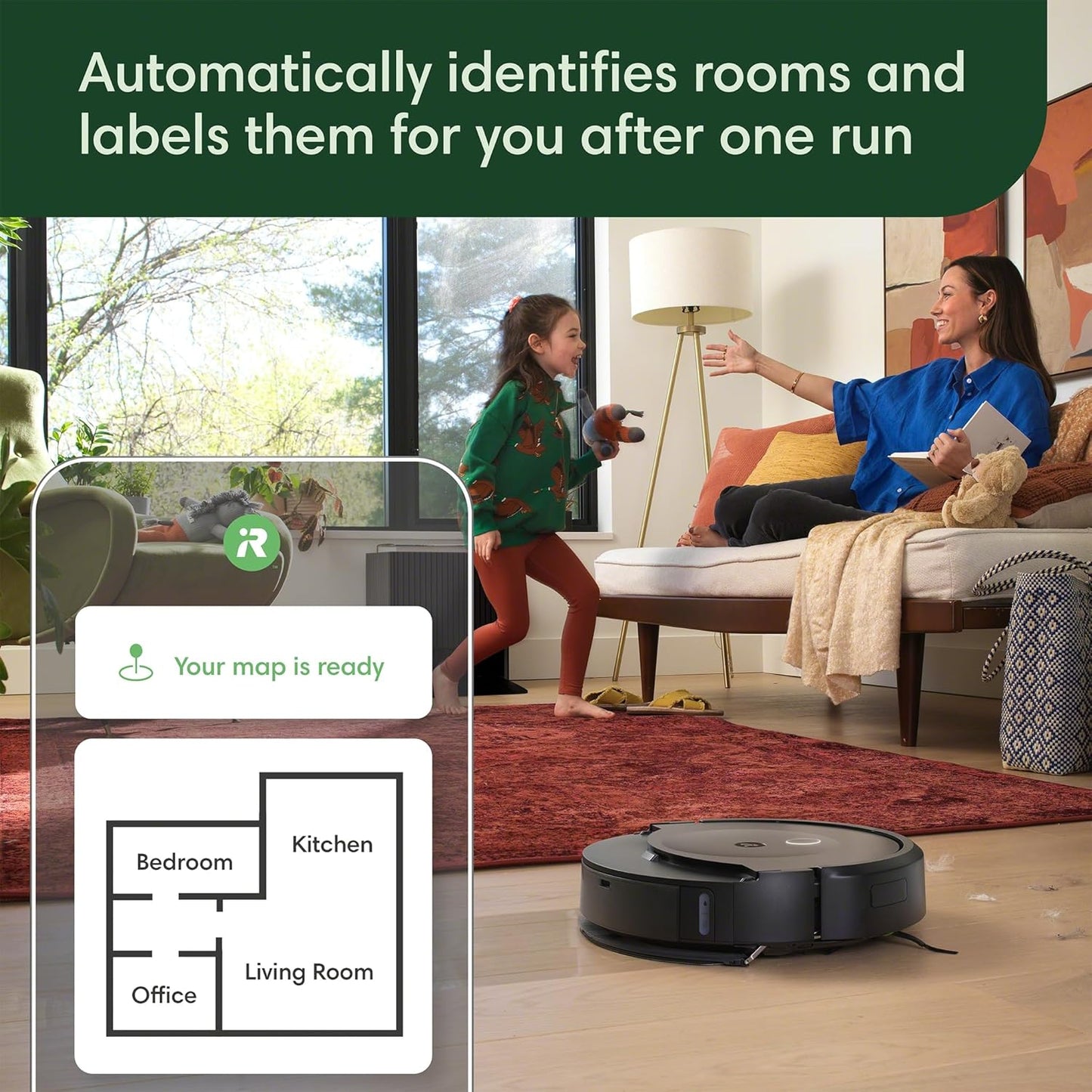 iRobot Roomba Combo 10 Max Robot Vacuum and Mop + AutoWash Dock (x0850) - Multi-Functional Base, Refills Bin, Washes & Dries It's Mop Pad, Self-Emptying, Auto-Retract Mop Pad, Avoids Obstacles