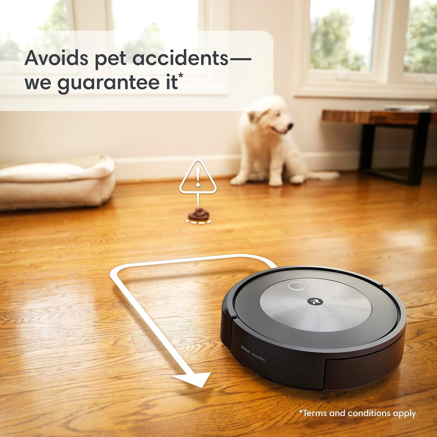 iRobot Roomba Combo j5 Robot - 2-in-1 Vacuum with Optional Mopping, Identifies & Avoids Obstacles Like Pet Waste & Cords, Clean by Room with Smart Mapping, Works with Alexa, Ideal for Pet Hair