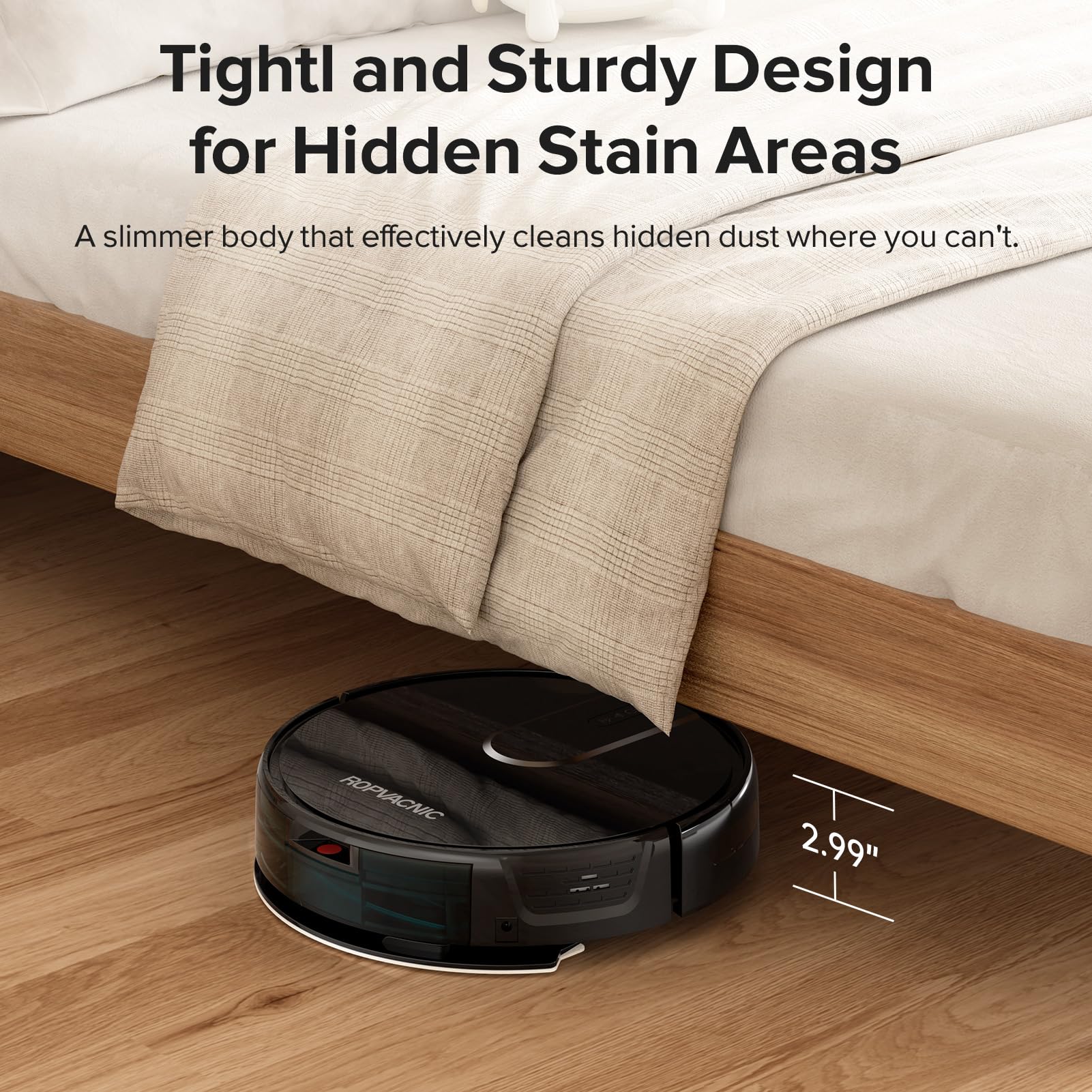 Robot Vacuum Cleaner Robot Vacuum and Mop Combo with 4000Pa Suction, Personalized Cleaning Adjustments, Self-Charging Robotic Vacuum Cleaner, Advanced Obstacle Avoidance