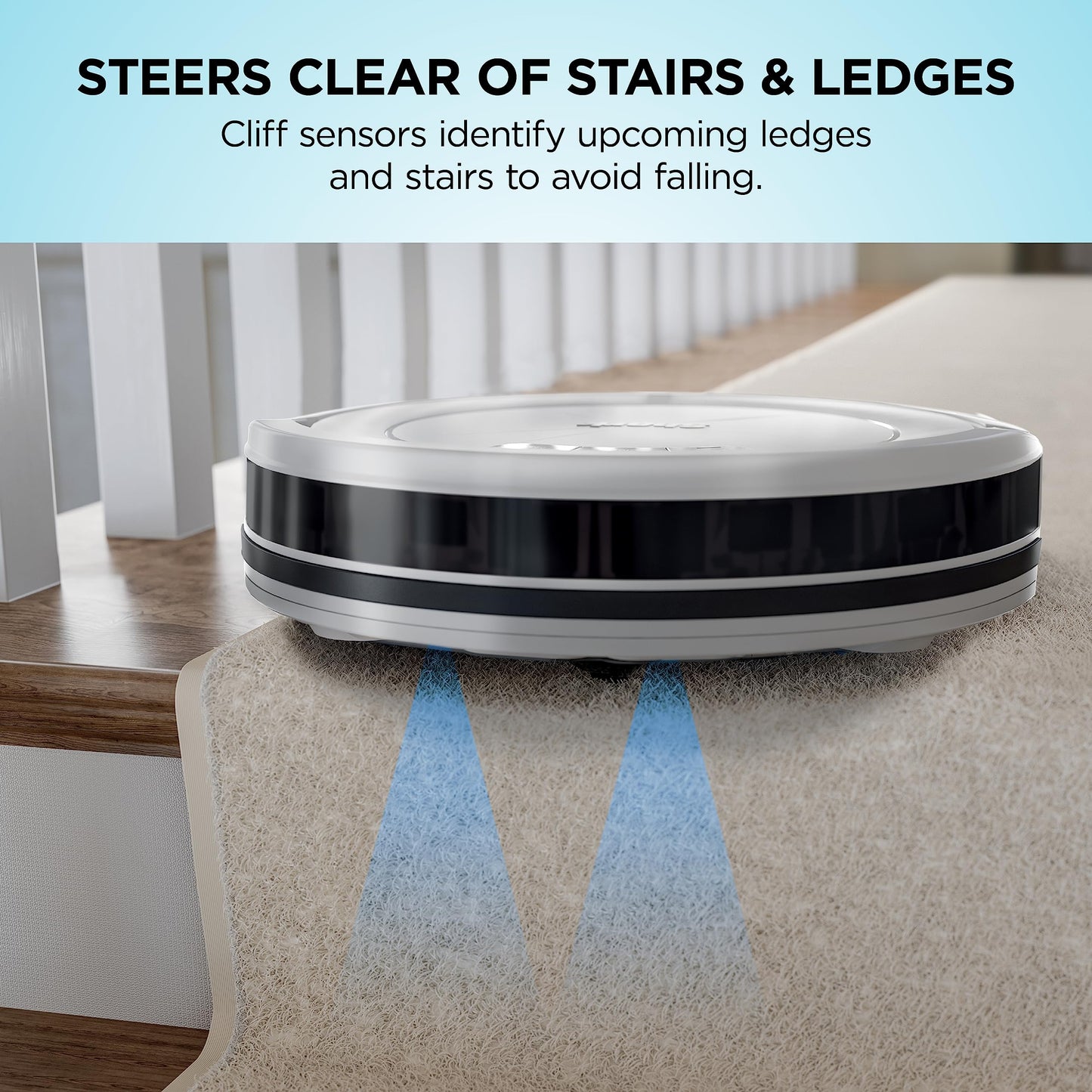 Shark AV753 ION Robot Vacuum, Tri-Brush System, Wifi Connected, 120 Min Runtime, Works with Alexa, Multi Surface Cleaning, Grey