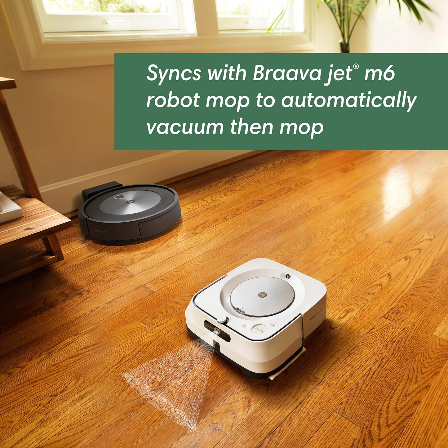 iRobot Roomba Combo j5 Robot - 2-in-1 Vacuum with Optional Mopping, Identifies & Avoids Obstacles Like Pet Waste & Cords, Clean by Room with Smart Mapping, Works with Alexa, Ideal for Pet Hair