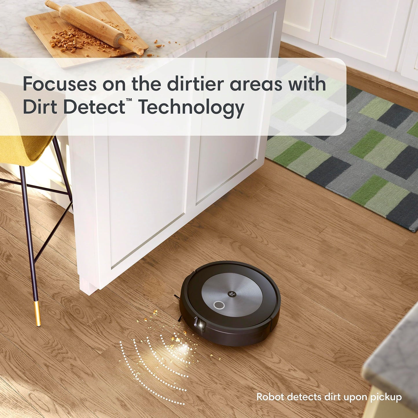 iRobot Roomba Combo j5 Robot - 2-in-1 Vacuum with Optional Mopping, Identifies & Avoids Obstacles Like Pet Waste & Cords, Clean by Room with Smart Mapping, Works with Alexa, Ideal for Pet Hair