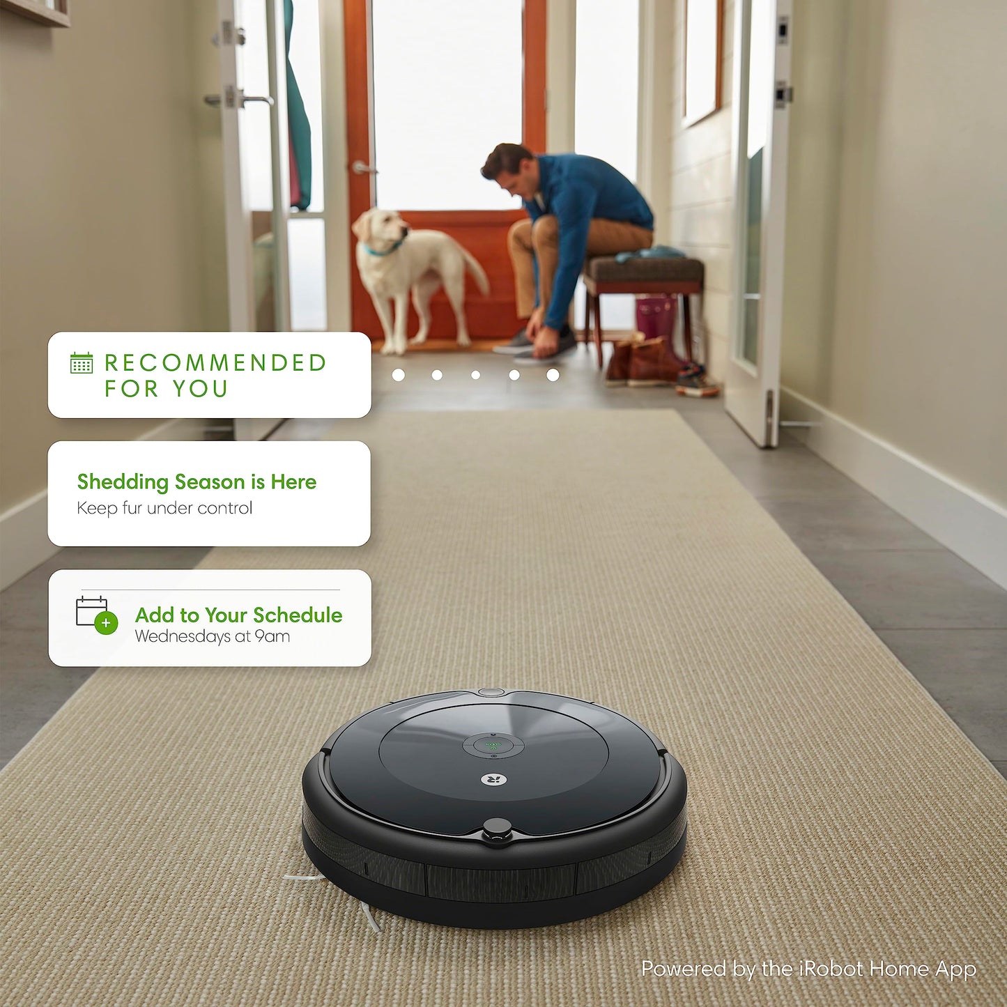 iRobot Roomba Robot Vacuum and Mop Combo (Y0140) - Vacuums and mops, Easy to use, Power-Lifting Suction, Multi-Surface Cleaning, Smart Navigation Cleans in Neat Rows, Self-Charging, Works with Alexa