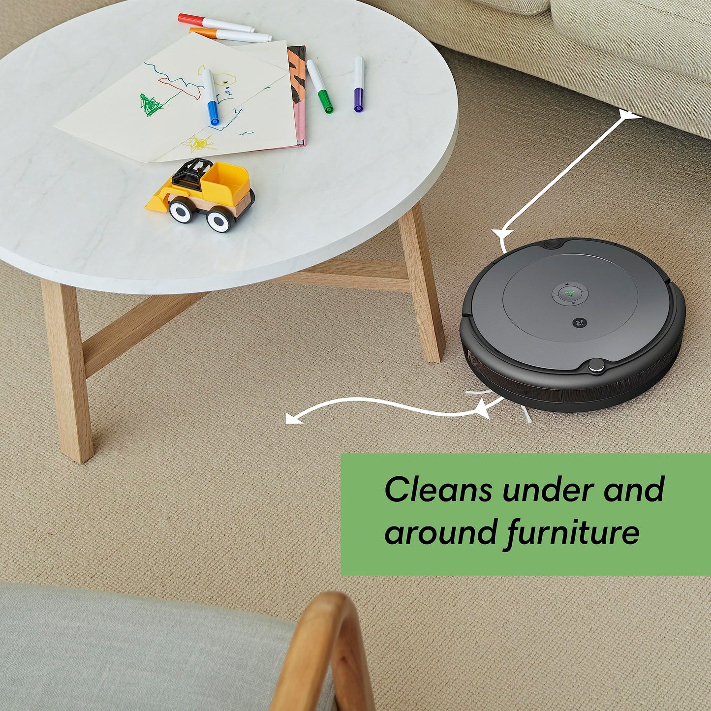 iRobot Roomba Robot Vacuum and Mop Combo (Y0140) - Vacuums and mops, Easy to use, Power-Lifting Suction, Multi-Surface Cleaning, Smart Navigation Cleans in Neat Rows, Self-Charging, Works with Alexa