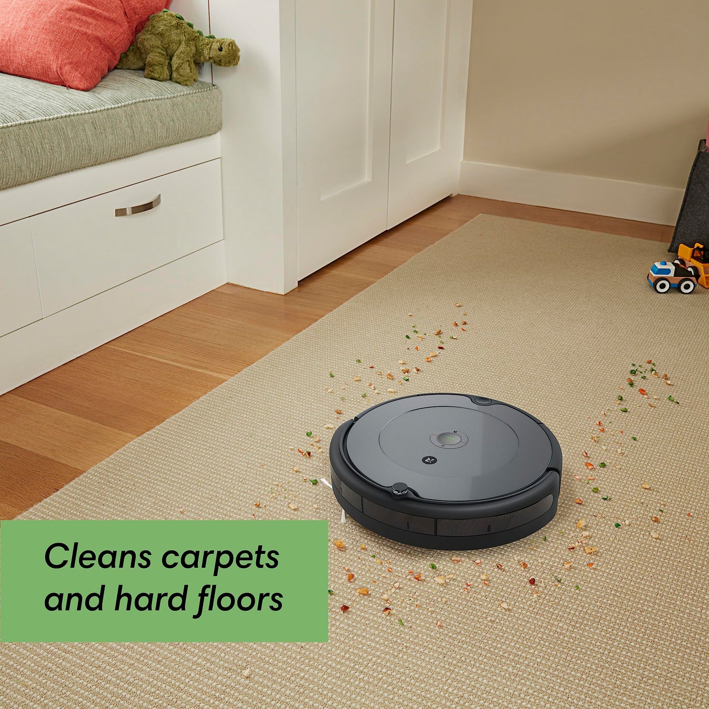 iRobot Roomba Robot Vacuum and Mop Combo (Y0140) - Vacuums and mops, Easy to use, Power-Lifting Suction, Multi-Surface Cleaning, Smart Navigation Cleans in Neat Rows, Self-Charging, Works with Alexa