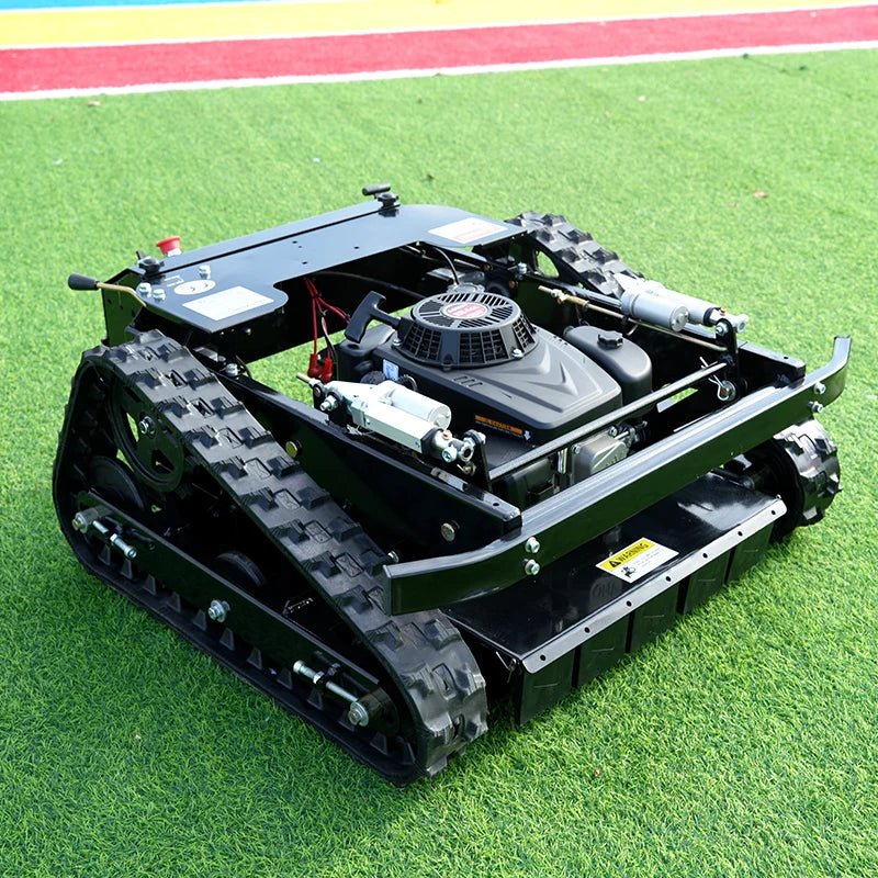 customization Self Propelled Robotic Lawn Mower Garden Crawler Powerful Gasoline Remote Control Grass Cutter