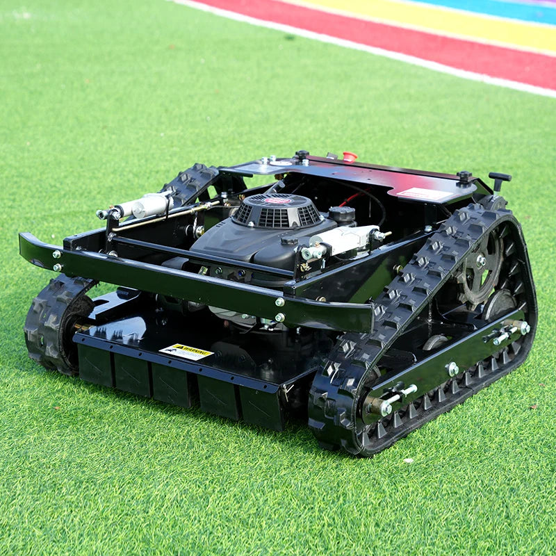 customization Self Propelled Robotic Lawn Mower Garden Crawler Powerful Gasoline Remote Control Grass Cutter