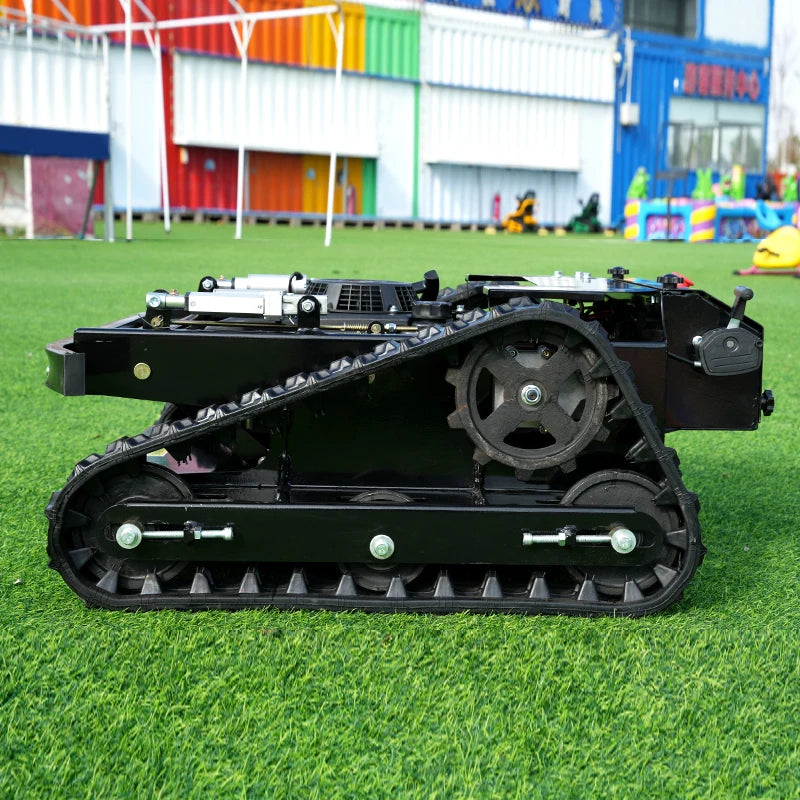 Customized Crawler Lawn Mower Remote Control Zero Turn High Quality 24V 550MM Cut Width