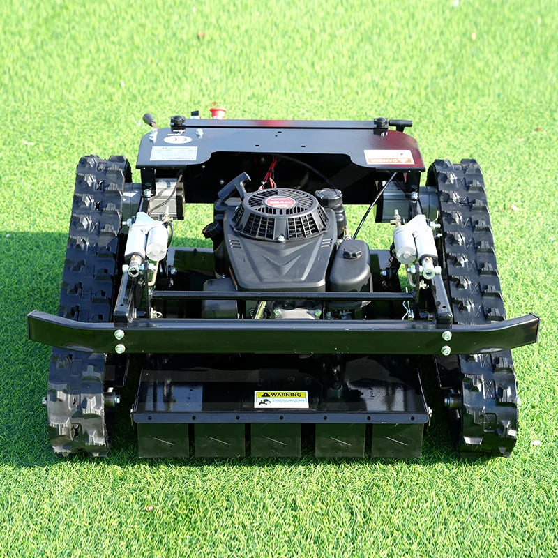 customization Self Propelled Robotic Lawn Mower Garden Crawler Powerful Gasoline Remote Control Grass Cutter